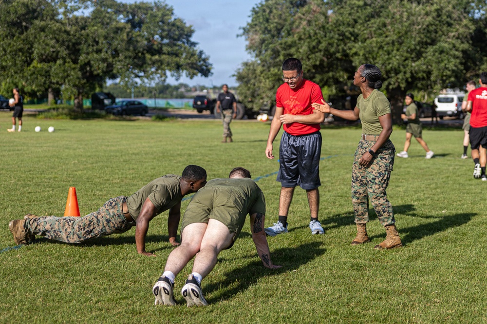 U.S. Marine Corps Poolee Function at Audubon Park New Orleans