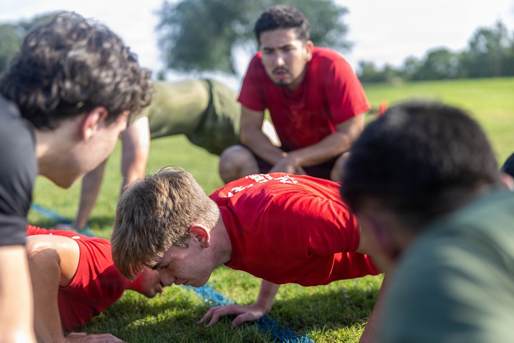 U.S. Marine Corps Poolee Function at Audubon Park New Orleans