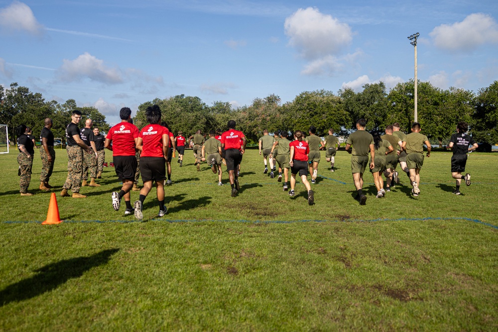 U.S. Marine Corps Poolee Function at Audubon Park New Orleans