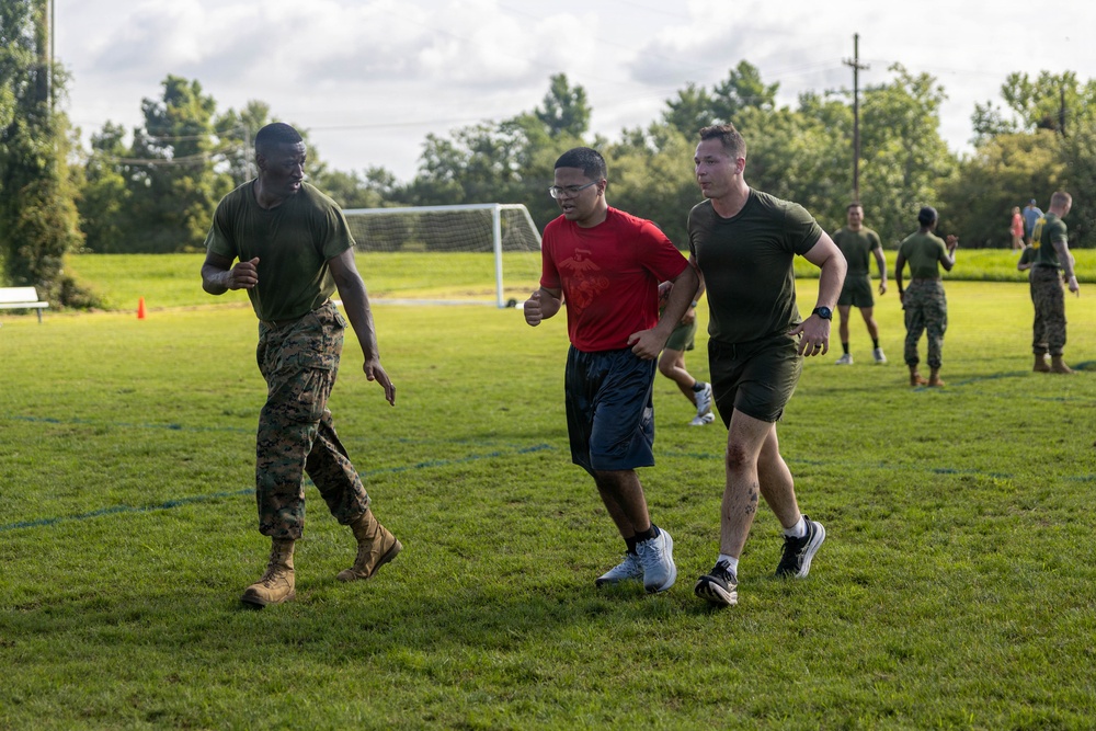 U.S. Marine Corps Poolee Function at Audubon Park New Orleans