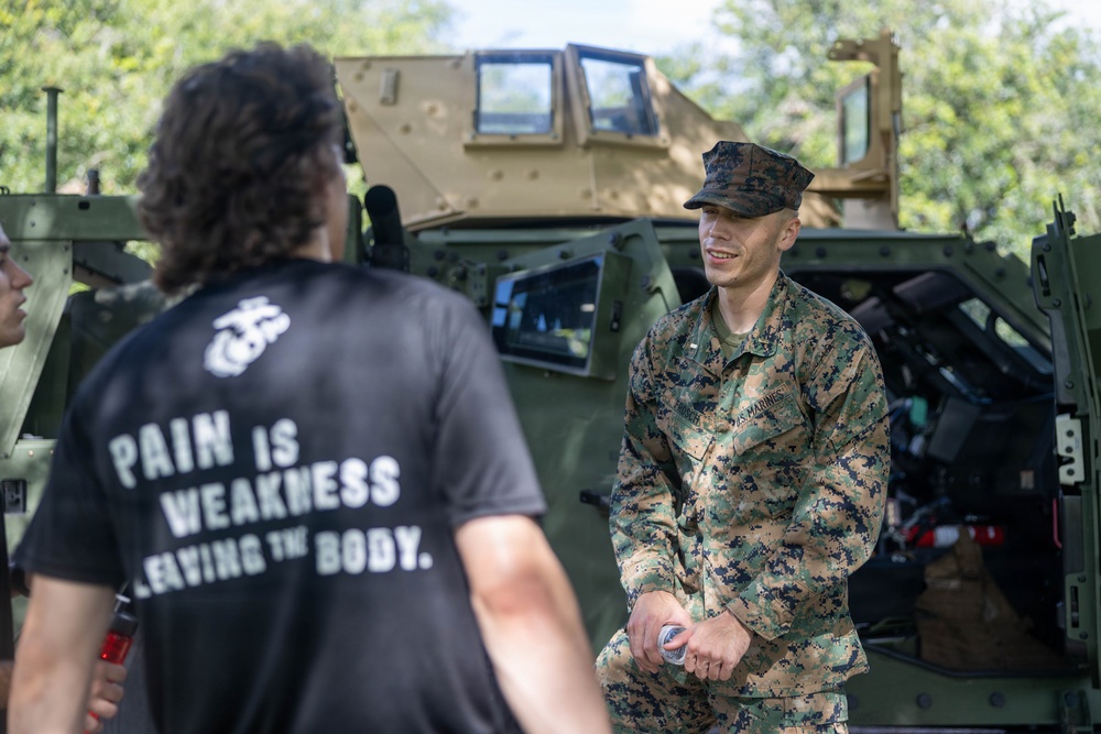 U.S. Marine Corps Poolee Function at Audubon Park New Orleans