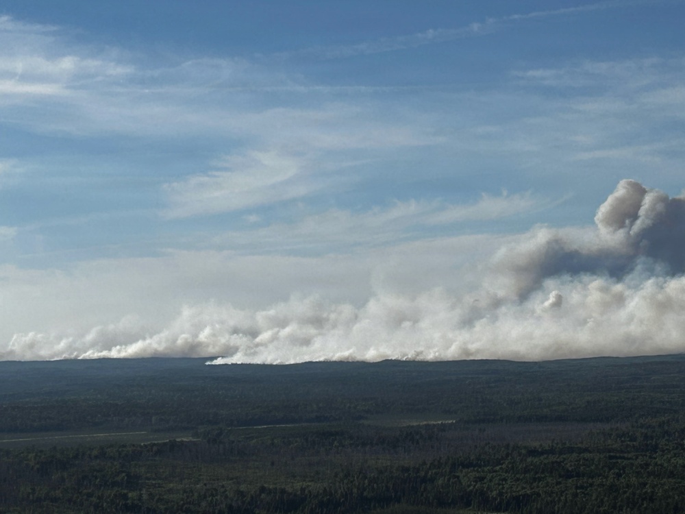 Minnesota National Guard supports aerial wildfire suppression operations in Northern Minnesota