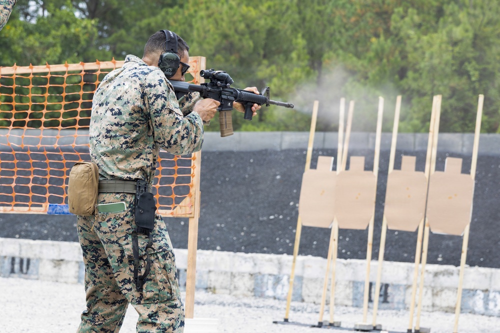 2nd Intelligence Battalion, Headquarters Company Shooting Competition
