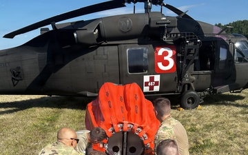 Minnesota National Guard supports aerial wildfire suppression operations in Northern Minnesota