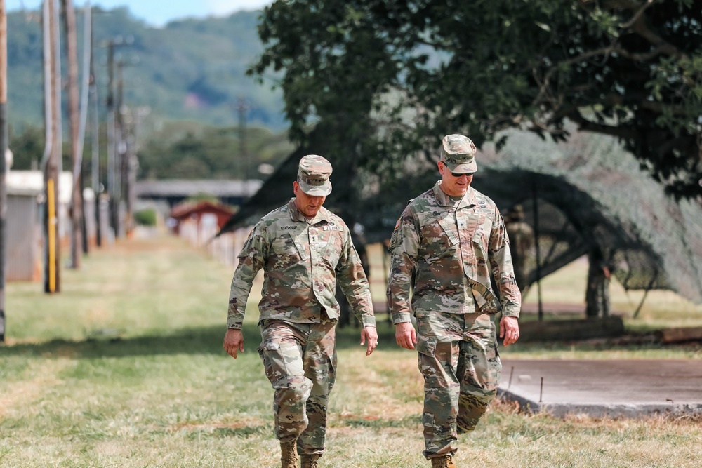 Maj. Gen. Todd Erskine visits 364th ESC during RIMPAC 2026