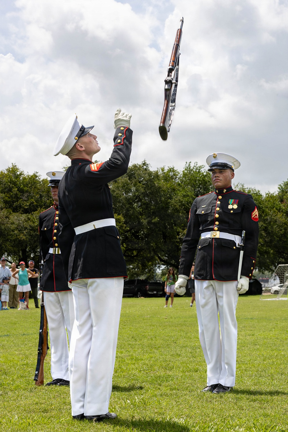 Silent Drill Platoon takes on Sail 250 New Orleans