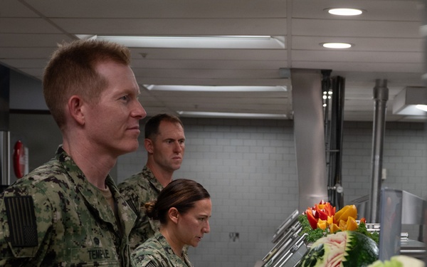 CO’s Luncheon at Mercer Hall Galley
