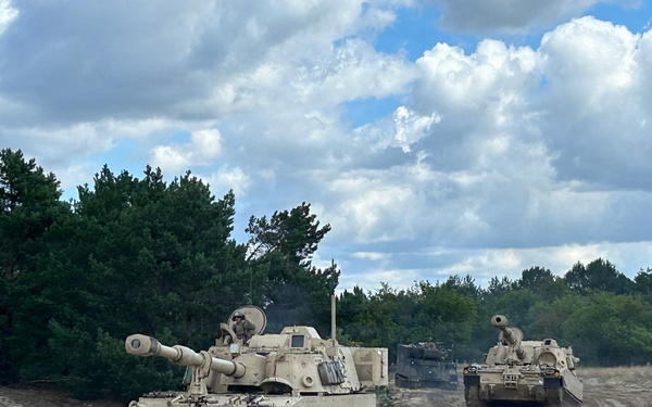 Gunners conduct training on establishing fire capability
