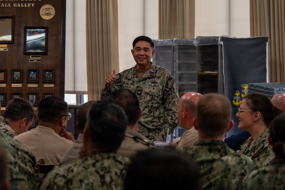 CO’s Luncheon at Mercer Hall Galley