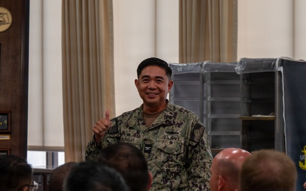 CO’s Luncheon at Mercer Hall Galley