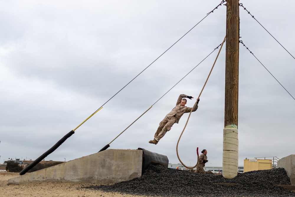Charlie Company Confidence Course