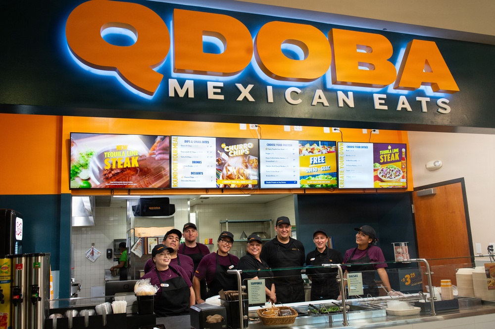 Qdoba Grand Opening on Naval Base San Diego