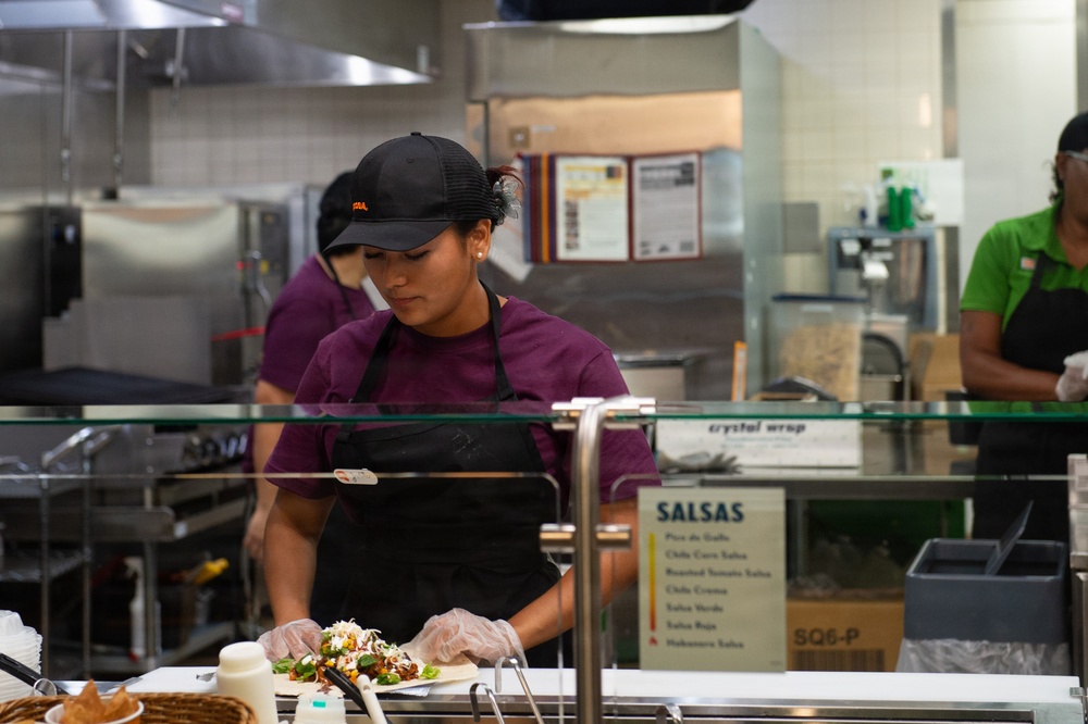 Qdoba Grand Opening on Naval Base San Diego