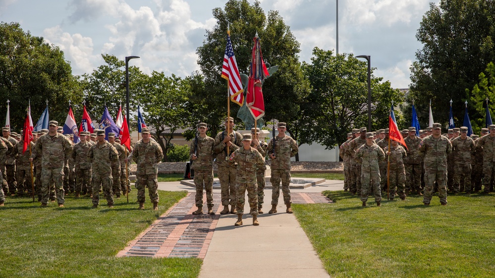 1st Brigade Engineer Battalion Reflagging Ceremony
