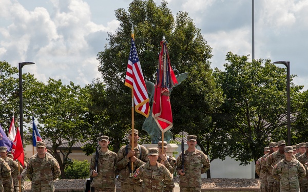 1st Brigade Engineer Battalion Reflagging Ceremony