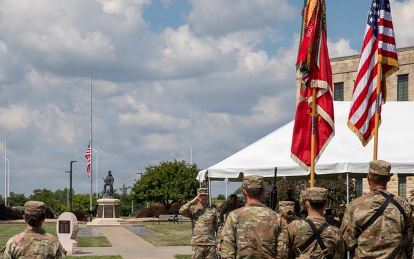 1st Brigade Engineer Battalion Reflagging Ceremony