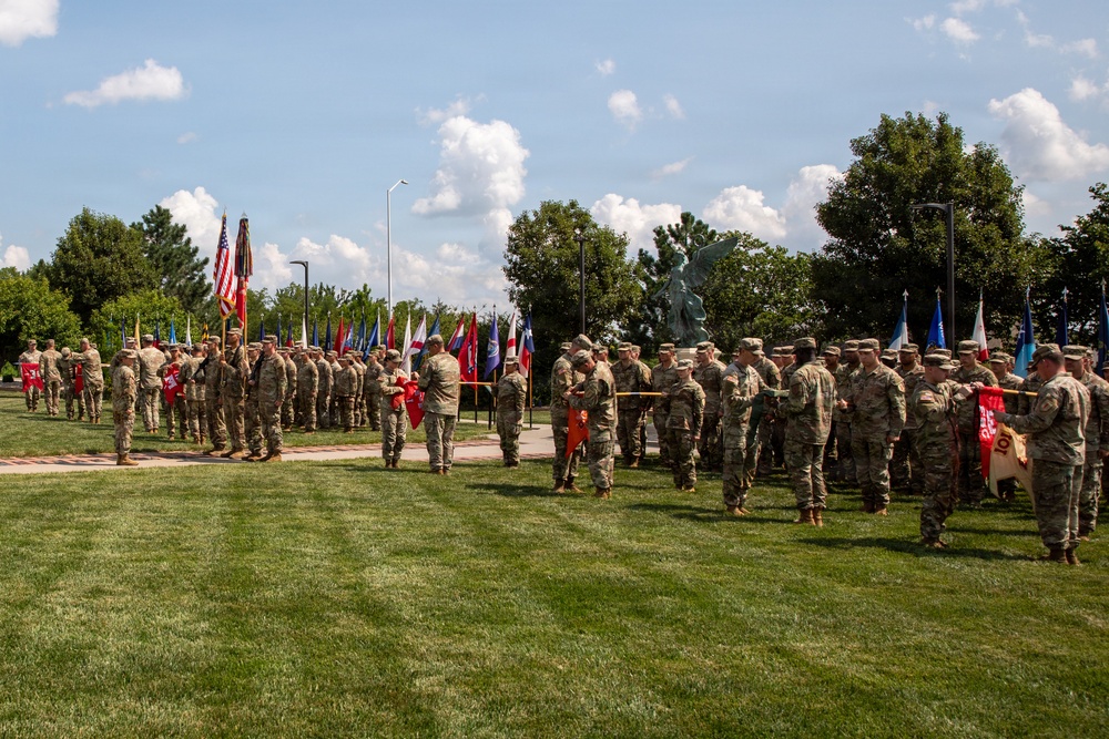 1st Brigade Engineer Battalion Reflagging Ceremony