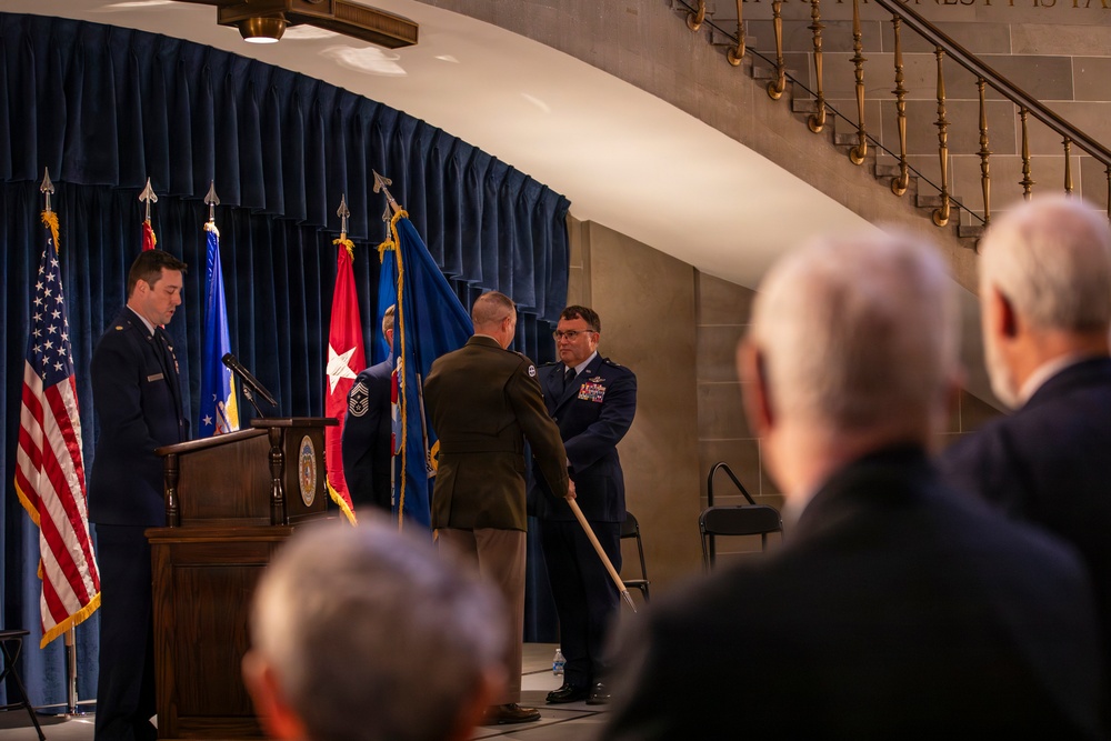 Col. Jared Kennish is promoted to brigadier general and assume command of the Missouri Air National Guard