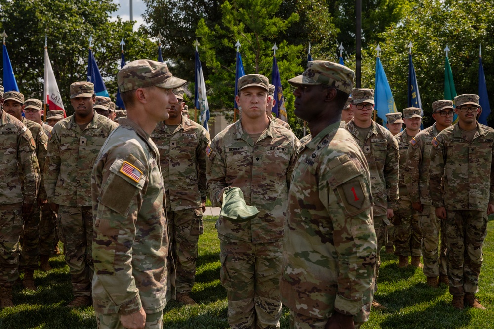 1st Brigade Engineer Battalion Reflagging Ceremony