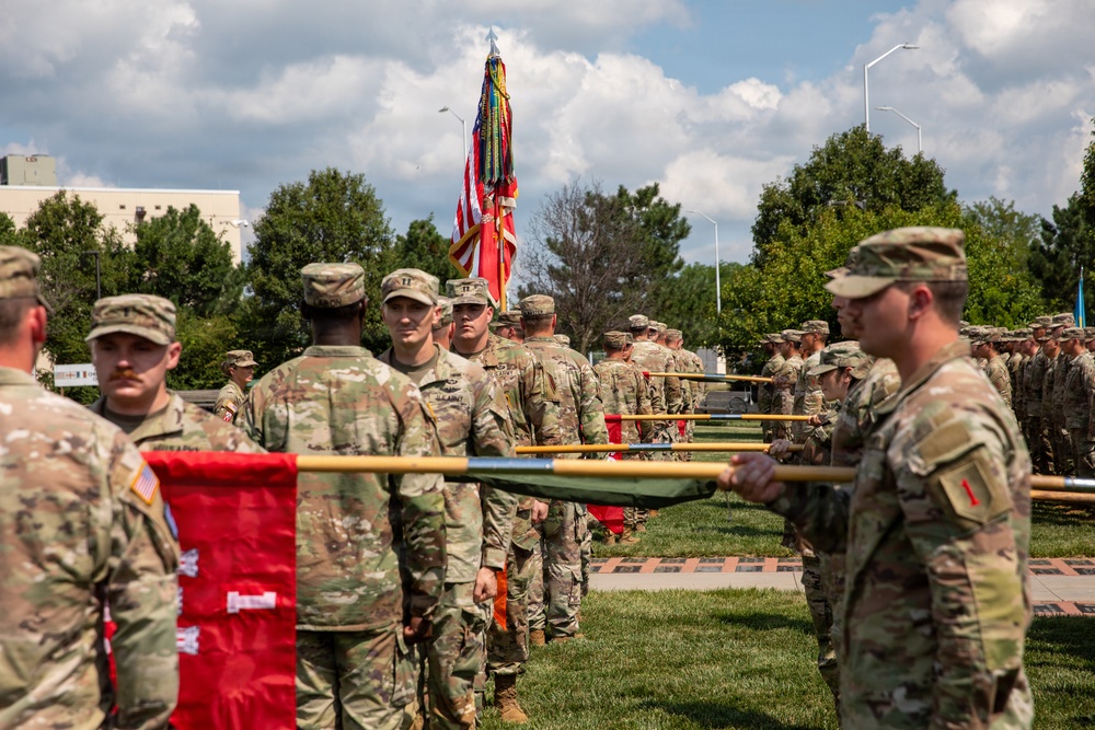 1st Brigade Engineer Battalion Reflagging Ceremony