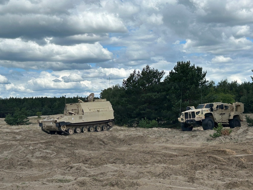 Gunners conduct training on establishing fire capability