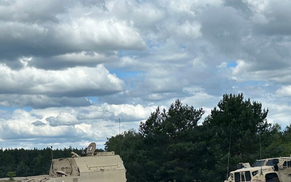 Gunners conduct training on establishing fire capability