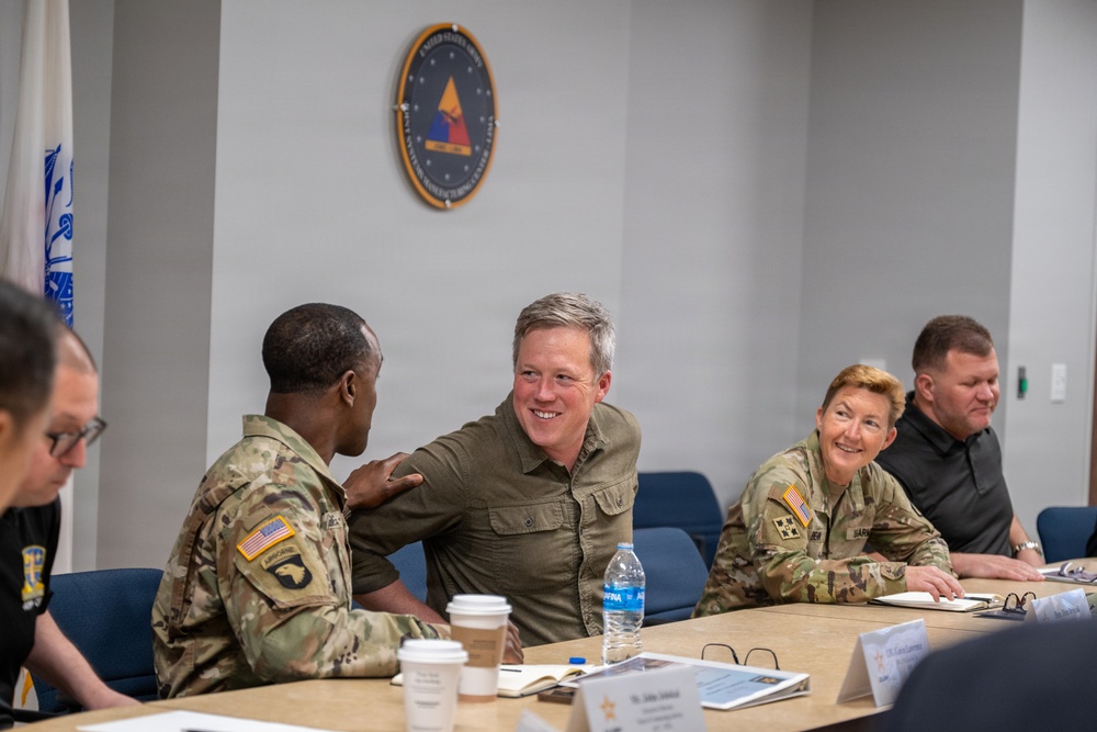 Daniel Driscoll visits JSMC-Lima