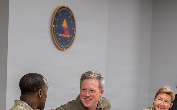 Daniel Driscoll visits JSMC-Lima