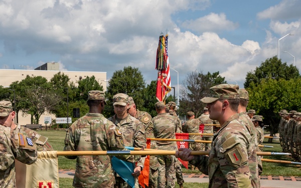 1st Brigade Engineer Battalion Reflagging Ceremony