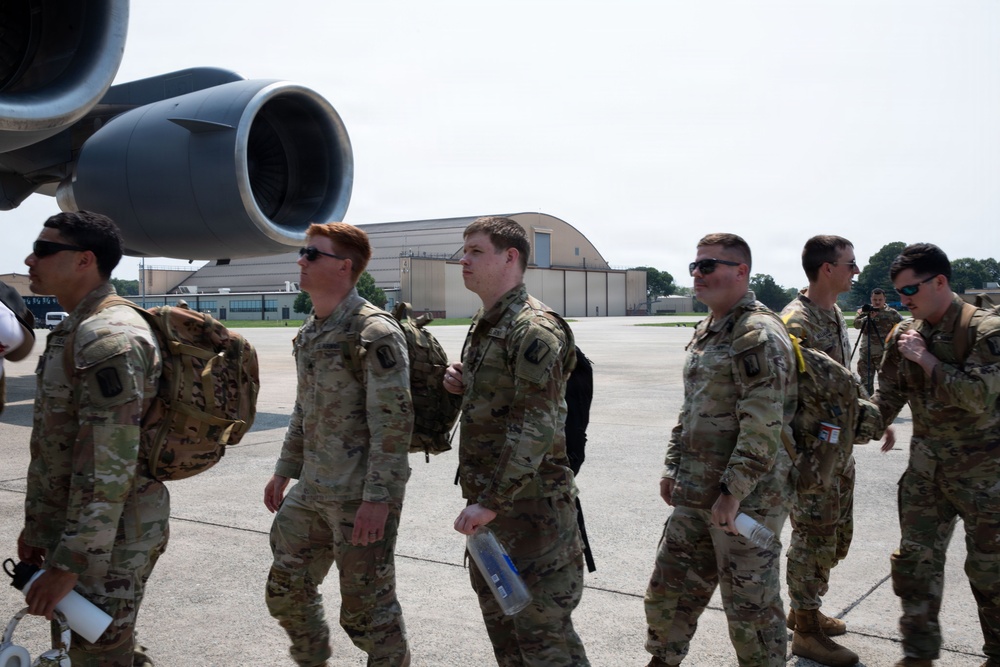 JTF-DC Mississippi National Guard Departure from D.C.