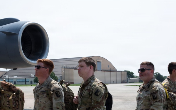 JTF-DC Mississippi National Guard Departure from D.C.