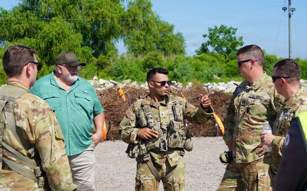 La. Guard supports St. Tammany Parish coastal restoration with Christmas tree drop