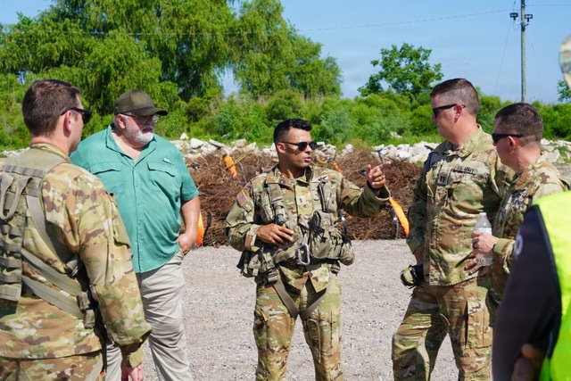 La. Guard supports St. Tammany Parish coastal restoration with Christmas tree drop