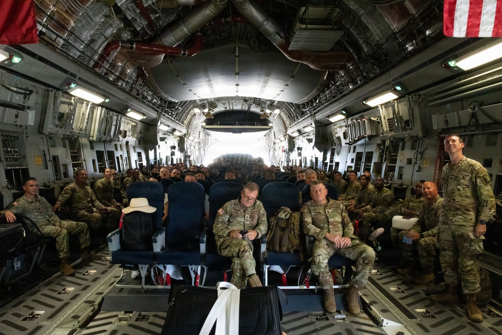 JTF-DC Mississippi National Guard Departure from D.C.