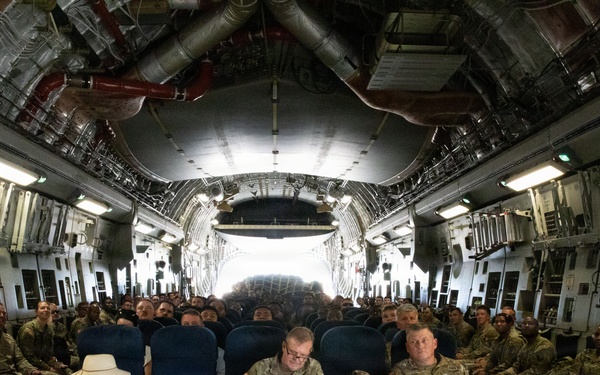 JTF-DC Mississippi National Guard Departure from D.C.