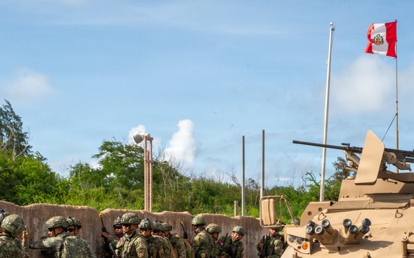 U.S., Peruvian Naval Infantry and Philippine Marines conduct urban operations training during RIMPAC 2026