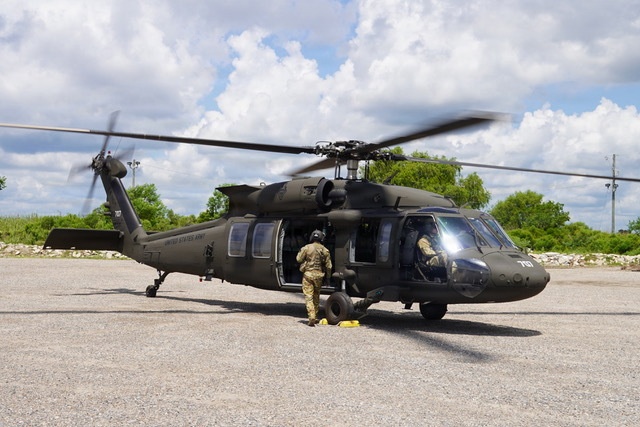 La. Guard supports St. Tammany Parish coastal restoration with Christmas tree drop