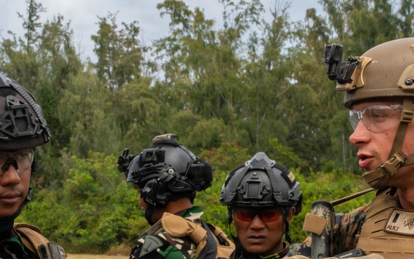 VMM-164 (Rein.) inserts Indonesian, Fijian forces during amphibious raid training