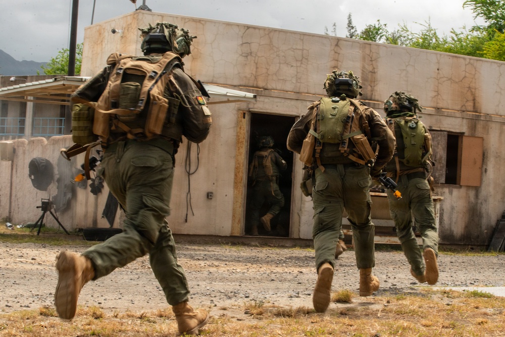 VMM-164 (Rein.) inserts Indonesian, Fijian forces during amphibious raid training
