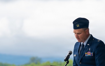 611th Air Operations Center Change of Command