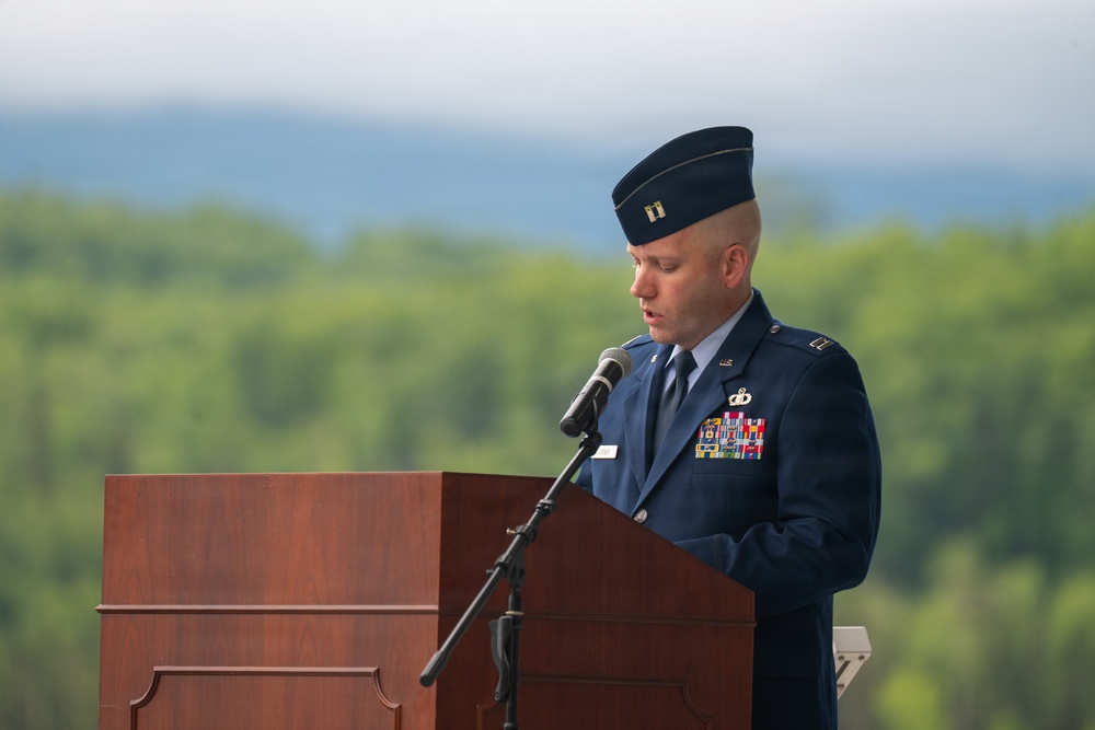 611th Air Operations Center Change of Command