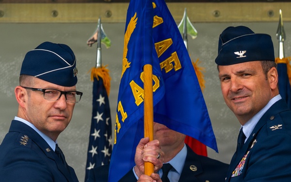 611th Air Operations Center Change of Command