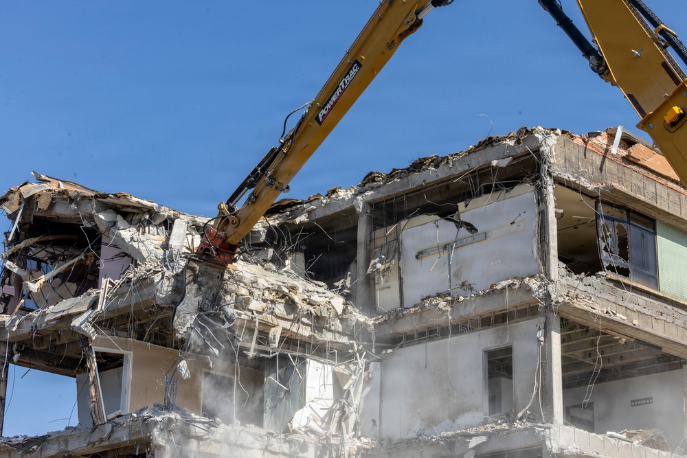 Demolition of USAF Regional Hospital Sheppard AFB