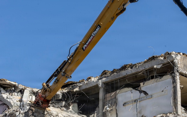 Demolition of USAF Regional Hospital Sheppard AFB