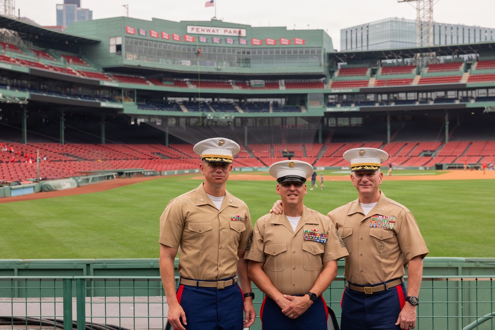 Oath of Enlistment &amp;amp; Re-Enlistment Ceremony at Fenway Park