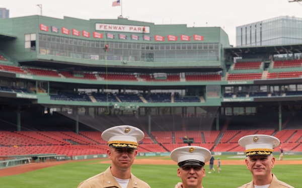 Oath of Enlistment &amp;amp; Re-Enlistment Ceremony at Fenway Park