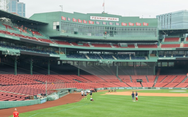 Oath of Enlistment &amp;amp; Re-Enlistment Ceremony at Fenway Park