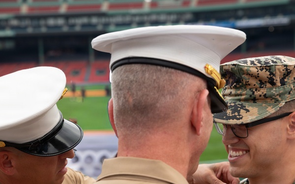 Oath of Enlistment &amp;amp; Re-Enlistment Ceremony at Fenway Park