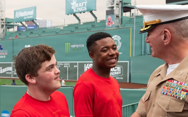 Oath of Enlistment &amp;amp; Re-Enlistment Ceremony at Fenway Park