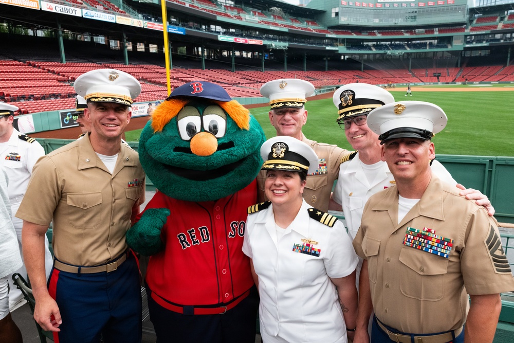 Oath of Enlistment &amp;amp; Re-Enlistment Ceremony at Fenway Park